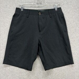 Under Armour Shorts Mens 30 Black UA Match Play Vented Golf Performance Active